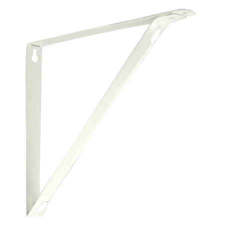Knape & Vogt Knape & Vogt Closet Pro White Steel Bracket N/A Ga. 10.25 in. L 250 lb RP-0046-WT